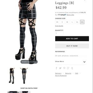 Killstar Nevermind Leggings